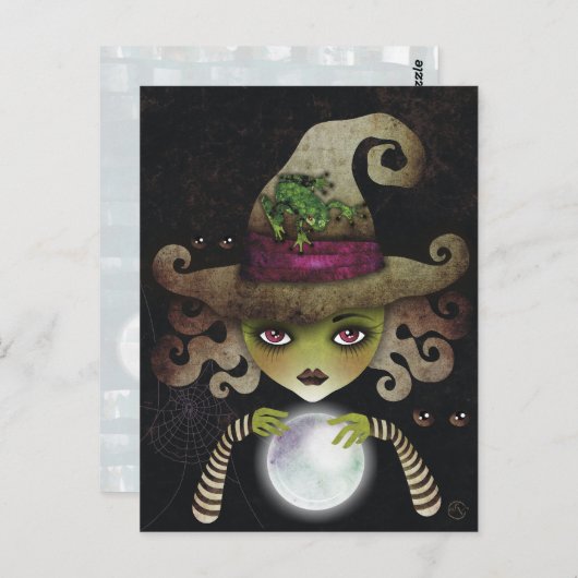 Carte Postale Wicked Witch (Devant / Derrière)