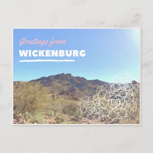 Carte postale Wickenburg Landcape (Devant)