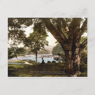 Carte Postale Wicklow Ireland, poème Thomas Moore Avoca