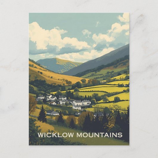 Carte Postale Wicklow Mountains Irlande (Devant)