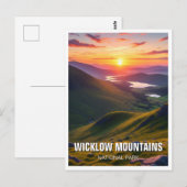 Carte Postale Wicklow Mountains National Park Irlande Travel (Devant / Derrière)