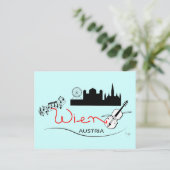 Carte Postale Wien, Autriche - Österreich (Debout devant)