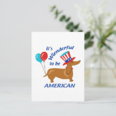 Carte Postale Wiendful To Be American (Debout devant)