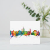 Carte Postale Wiesbaden Allemagne Skyline (Debout devant)