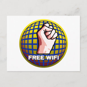 Carte Postale WiFi gratuit