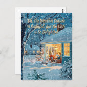 Carte Postale WiFi is So Delightful – Funny Christmas Postcard (Devant / Derrière)