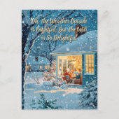 Carte Postale WiFi is So Delightful – Funny Christmas Postcard (Devant)