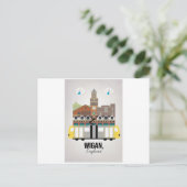 Carte Postale Wigan (Debout devant)