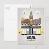 Carte Postale Wigan (Devant / Derrière)