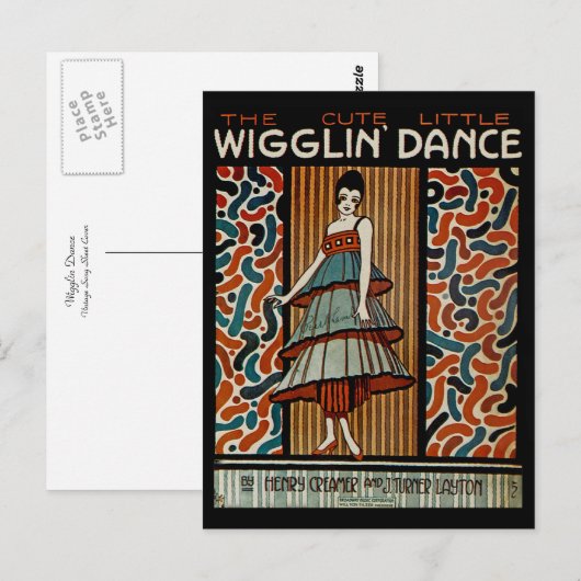 Carte Postale Wigglin Dance (Devant / Derrière)