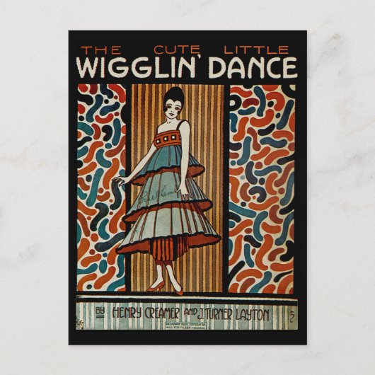 Carte Postale Wigglin Dance (Devant)