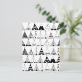 Carte Postale Wigwam inspiré (Debout devant)