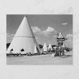 Carte Postale Wigwam Village, Cave City, Kentucky : 1940