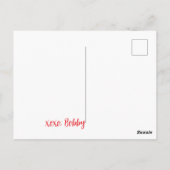 Carte Postale Wild About You Blush Pink Wild Hearts Valentine (Dos)