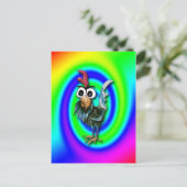 Carte postale Wild and Crazy Rooster (Debout devant)
