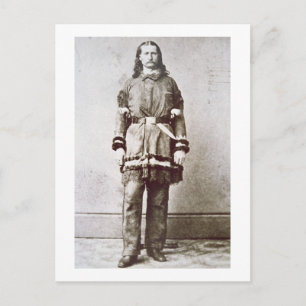 Carte Postale 'Wild Bill' Hickok (1837-1876) (photo b/w)