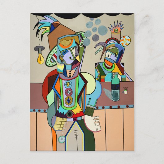 Carte Postale "Wild Bill" par Ruchell Alexander (Devant)