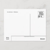 Carte postale Wild Boar (Dos)