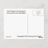 Carte postale Wild Bunny (Dos)