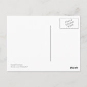 Carte postale Wild Daisy Botanical Photo-Sketch (Dos)