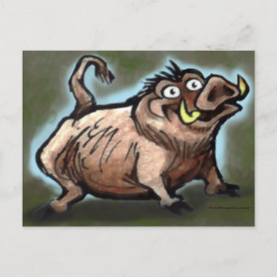 Carte Postale Wild Hog
