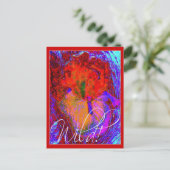 CARTE POSTALE WILD IRIS POSTCARD (Debout devant)