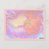 CARTE POSTALE WILD IRIS POSTCARD (Dos)
