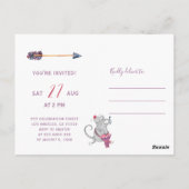 Carte Postale Wild One premier anniversaire drôle de fête de gar (Dos)