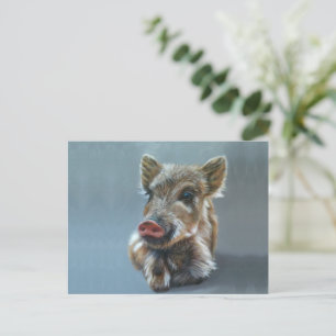 Carte Postale Wild piggy Postcard