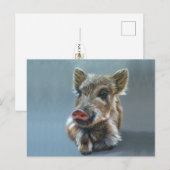Carte Postale Wild piggy Postcard (Devant / Derrière)