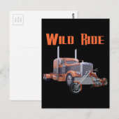 Carte Postale Wild Ride (Devant / Derrière)