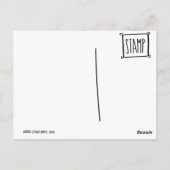 Carte Postale Wild Thing (Dos)