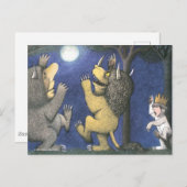 Carte Postale Wild Things and Max Dancing in Moonlight (Devant / Derrière)