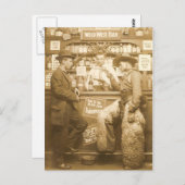 Carte Postale Wild West Bar (Devant / Derrière)