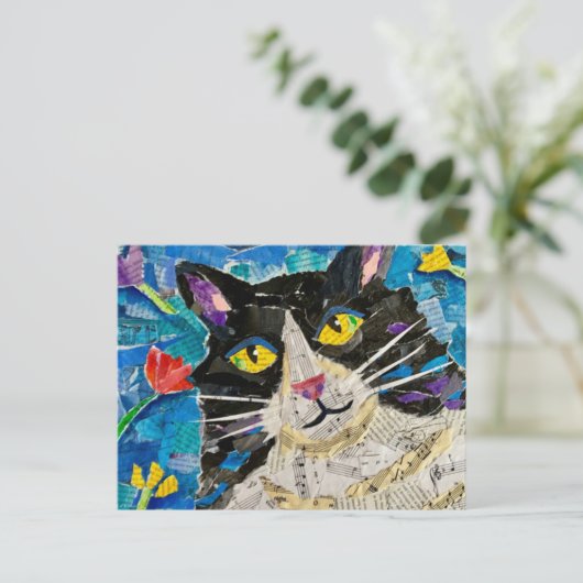 Carte Postale Wildboy le chat (Debout devant)