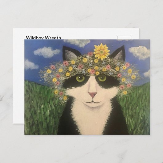Carte postale Wildboy Wreath (Devant / Derrière)