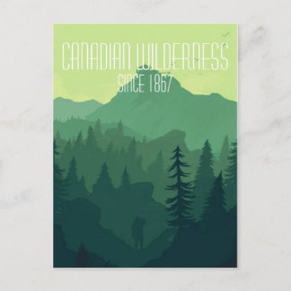 Carte Postale Wilderness canadien