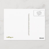 Carte postale Wilderness Waterfall du Michigan (Dos)