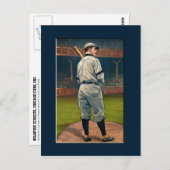 Carte Postale Wildfire Schulte, Chicago Cubs, 1911 (Devant / Derrière)