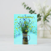 Carte Postale Wildflowers Thinking of You (Debout devant)