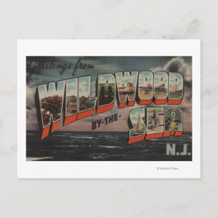 Carte Postale Wildwood by the Sea, New Jersey