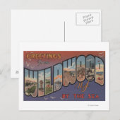 Carte Postale Wildwood by the Sea, New Jersey 2 (Devant / Derrière)