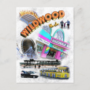 CARTE POSTALE WILDWOOD, NEW JERSEY