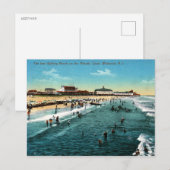 Carte Postale Wildwood, New Jersey, Vintage (Devant / Derrière)