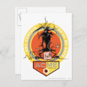 Carte Postale WILE E. COYOTE™ Acme - 68% Certains que vous serez (Devant / Derrière)