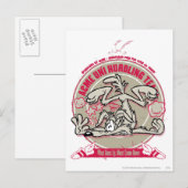 Carte Postale WILE E. COYOTE™ ACME Uni Hurdling Team (Devant / Derrière)