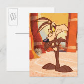Carte Postale WILE E. COYOTE™ Armoiries croisées (Devant / Derrière)