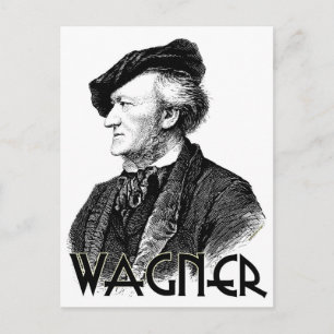 Carte Postale Wilhelm Richard Wagner