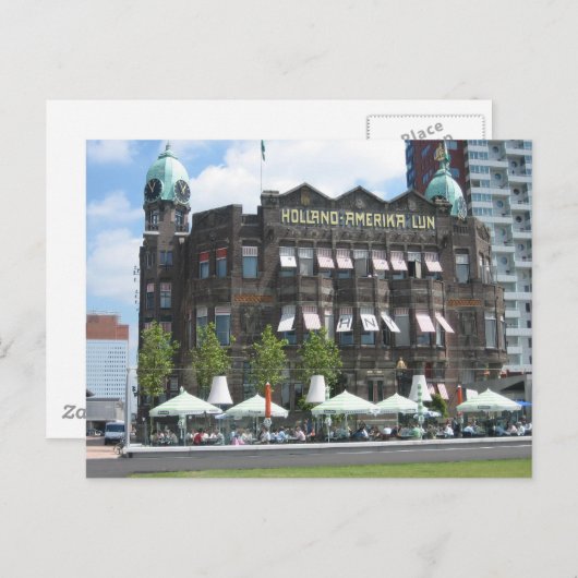 Carte Postale Wilhelminakade (Devant / Derrière)