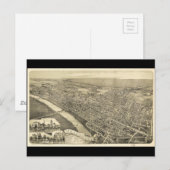 Carte Postale Wilkes-Barre, Pennsylvanie (1889) (Devant / Derrière)